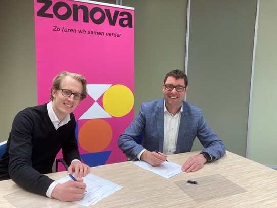 Ondertekening architect